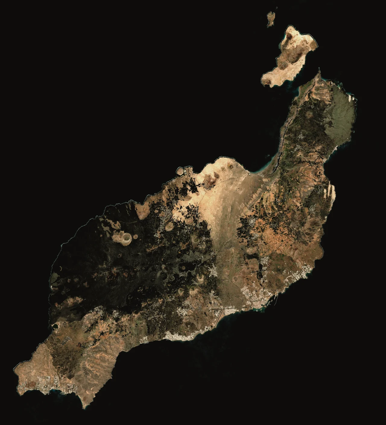 Map of Lanzarote
